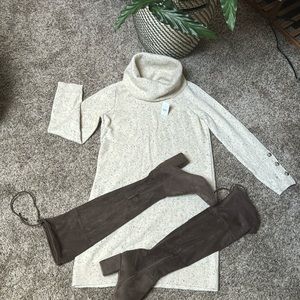 Nwt Loft sweater dress M